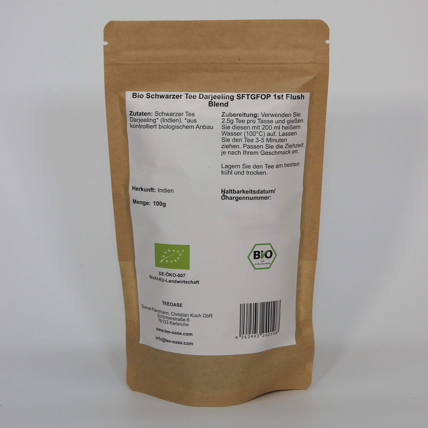Bio Darjeeling FTGFOP 1st Flush Blend