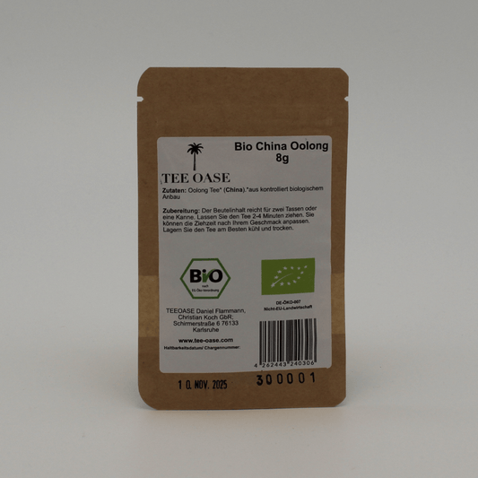 Bio China Oolong 8g Probierbeutel