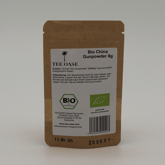 Bio China Gunpowder 8g Probierbeutel